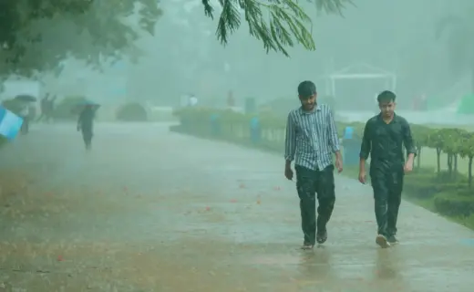 प्रतीकात्मक तस्वीर: उत्तर प्रदेश मौसम