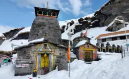 प्रतीकात्मक तस्वीर: यमुनोत्री धाम बर्फबारी
